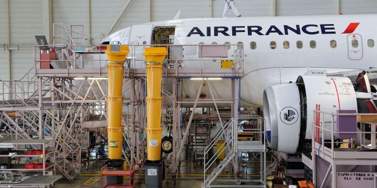 Banco de ensayos de Air France