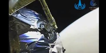 China divulga imágenes de la entrada en la órbita marciana de la sonda Tianwen-1