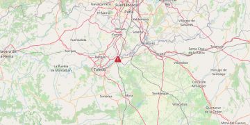 Mapa del accidente de Toledo