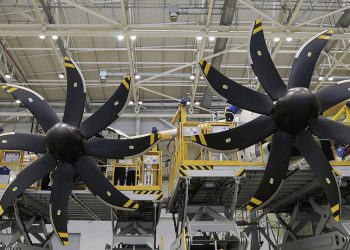 Planta de ensamblaje del A400M de Airbus en Sevilla