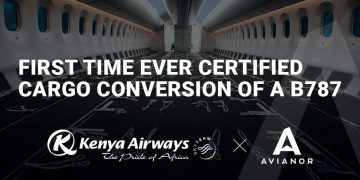 Avianor reconvierte en carguero el primer Boeing 787