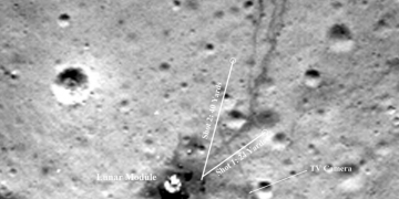 Encontradas las bolas de golf en la Luna