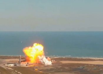 El prototipo del cohete Starship SN9 de SpaceX explotó al aterrizar después del lanzamiento de prueba