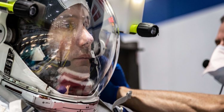 El astronauta francés de la ESA Thomas Pesquet