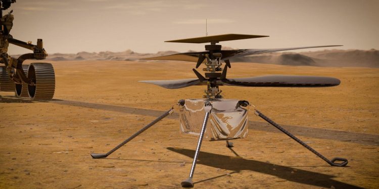 Helicóptero de la Nasa