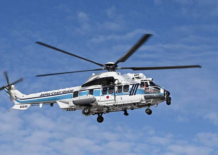 La Guardia Costera de Japón incorpora dos H225 a su flota