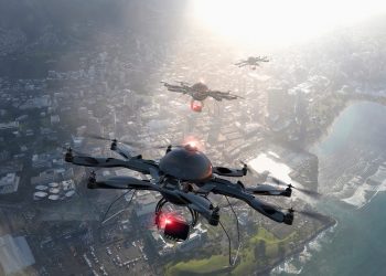 Las operaciones de drones coordinadas por ENAIRE ascendieron a 1.646 en 2020.