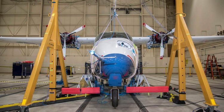 Avión eléctrico de la Nasa