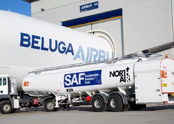 Los aviones Beluga de Airbus en Broughton utilizarán combustible sostenible