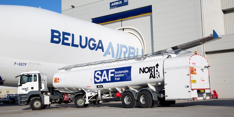 Los aviones Beluga de Airbus en Broughton utilizarán combustible sostenible