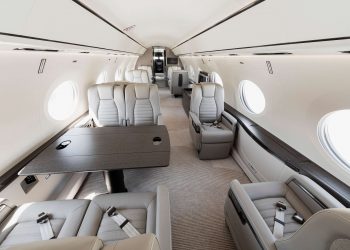 Cabina de un Gulfstream G700