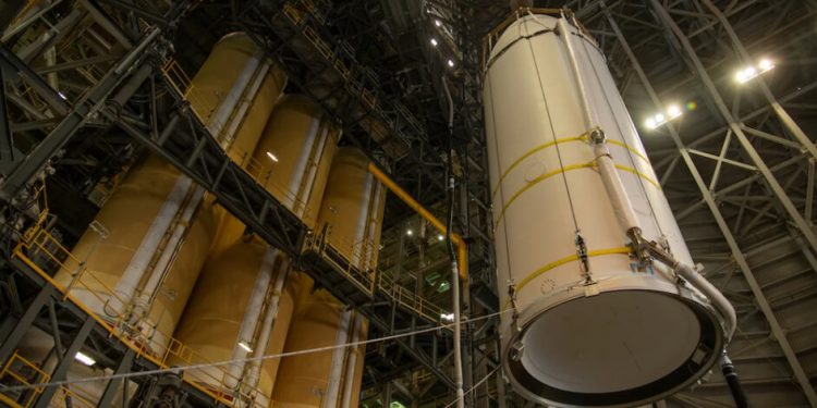 El lanzamiento del Delta IV Heavy de ULA está previsto para el 26 de abril