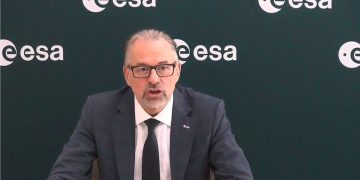 El director general de la Agencia Espacial Europea (ESA), Josef Aschbacher