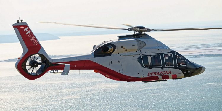 Derazona será el primer operador asiático del H160 para instalaciones de petróleo y gas