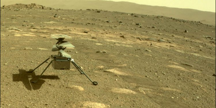 Ingenuity supera su primera gélida noche de Marte