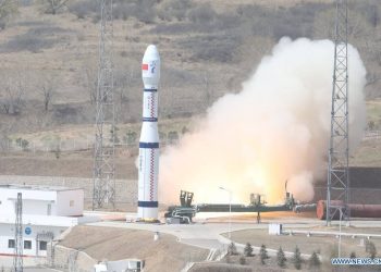 China lanzó nueve satélites comerciales