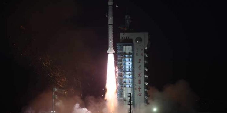 Lanzamiento de un satelite chino