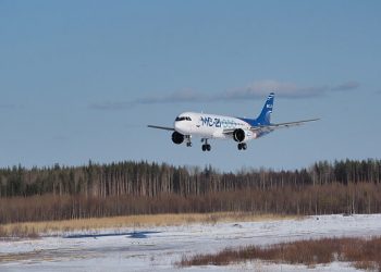 Pruebas del MC21 en hielo