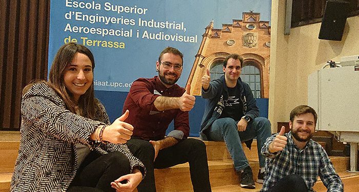 Estudiantes de la Universidad Politécnica de Cataluña·BarcelonaTech (UPC).