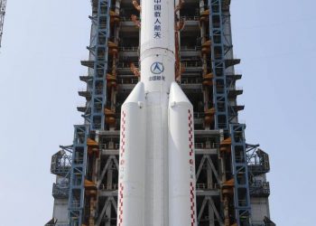 China prepara el lanzamiento del módulo central de su estación espacial