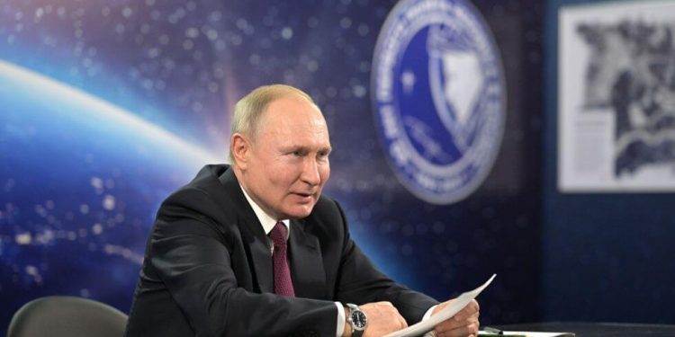 El presidente de la Federación de Rusia, Vladimir Putin.