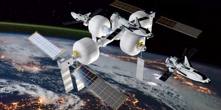 SNC presenta su futura estación espacial de órbita terrestre baja