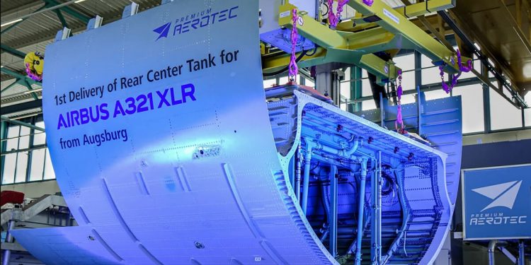 Tanque central trasero para el A321XLR