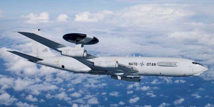Un E-3A de la OTAN