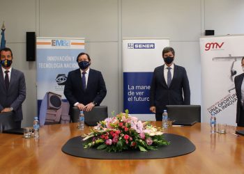 Escribano, GMV y Sener Aeroespacial en la fima de acuerdo por SMS