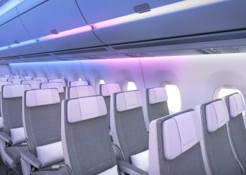 Airbus desarrolla una iluminación novedosa que ayuda a desembarcar de forma segura en época de Covid