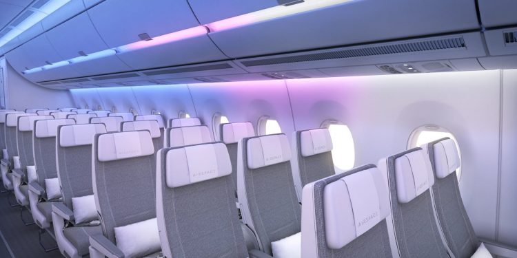 Airbus desarrolla una iluminación novedosa que ayuda a desembarcar de forma segura en época de Covid