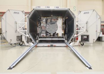 Juice transportada hasta ESTEC