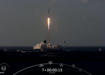 Lanzamiento de Starlink