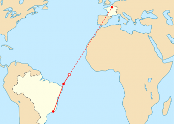 Mapa del lugar del accidente