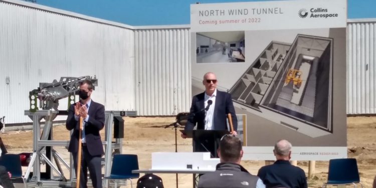 Tunel de viento de Collins Aeroespace