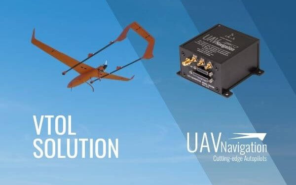 UAV Navigation desarrolla una solución de control de vuelo específica para VTOL
