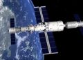 La primera nave de carga para la estación espacial china se acopó al módulo central