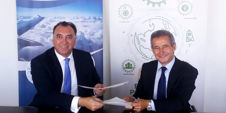 Extenda y Andalucía Aerospace acuerdan promocionar internacionalmente la industria aeroespacial andaluza