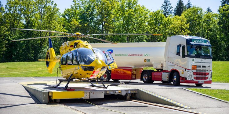 Airbus, Safran y TotalEnergies vuelan un helicóptero de rescate con combustible sostenible
