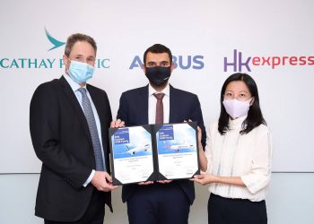 Cathay Pacific y HK Express contratan los servicios FHS de Airbus para sus flotas de A320