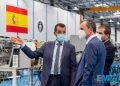 Pedro Duque visita las instalaciones de Escribano Mechanical & Engineering