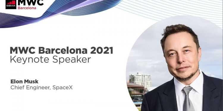 Elon Musk en el MWC