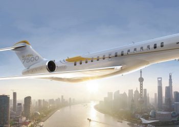 Leonardo proporcionará un sistema de protección para aviones Bombardier Global 7500