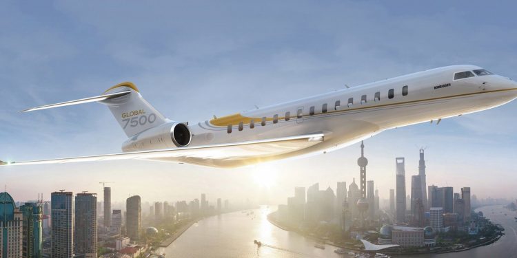 Leonardo proporcionará un sistema de protección para aviones Bombardier Global 7500