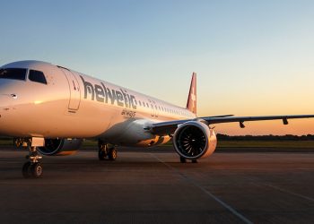 Helvetic Airways recibe su primer Embraer E195-E2
