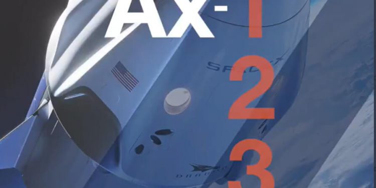 SpaceX volará tres misiones privadas de astronautas a la ISS para Axiom Space