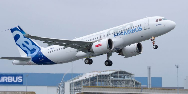 Un A320 de Airbus