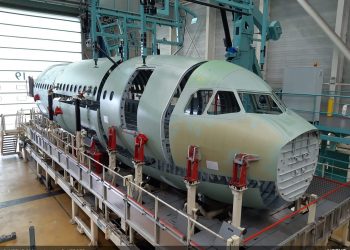 Airbus inicia el montaje del primer fuselaje delantero de su A321XLR
