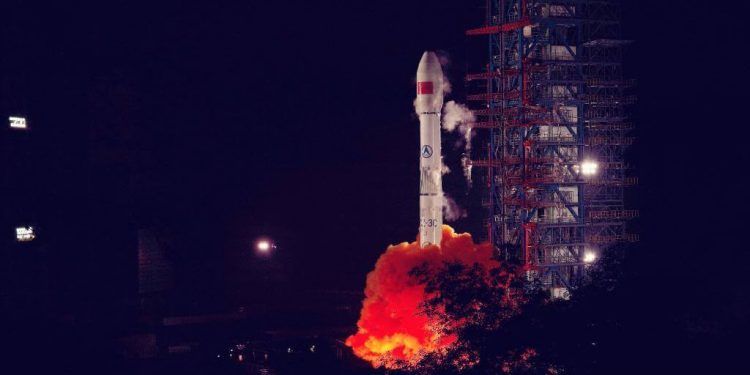 China lanzó el satélite de comunicaciones Tianlian I-05