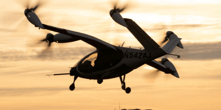 El taxi aéreo de Joby